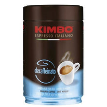 Wholesale Kimbo Case Ground Decaf Espresso Tins- Bulk