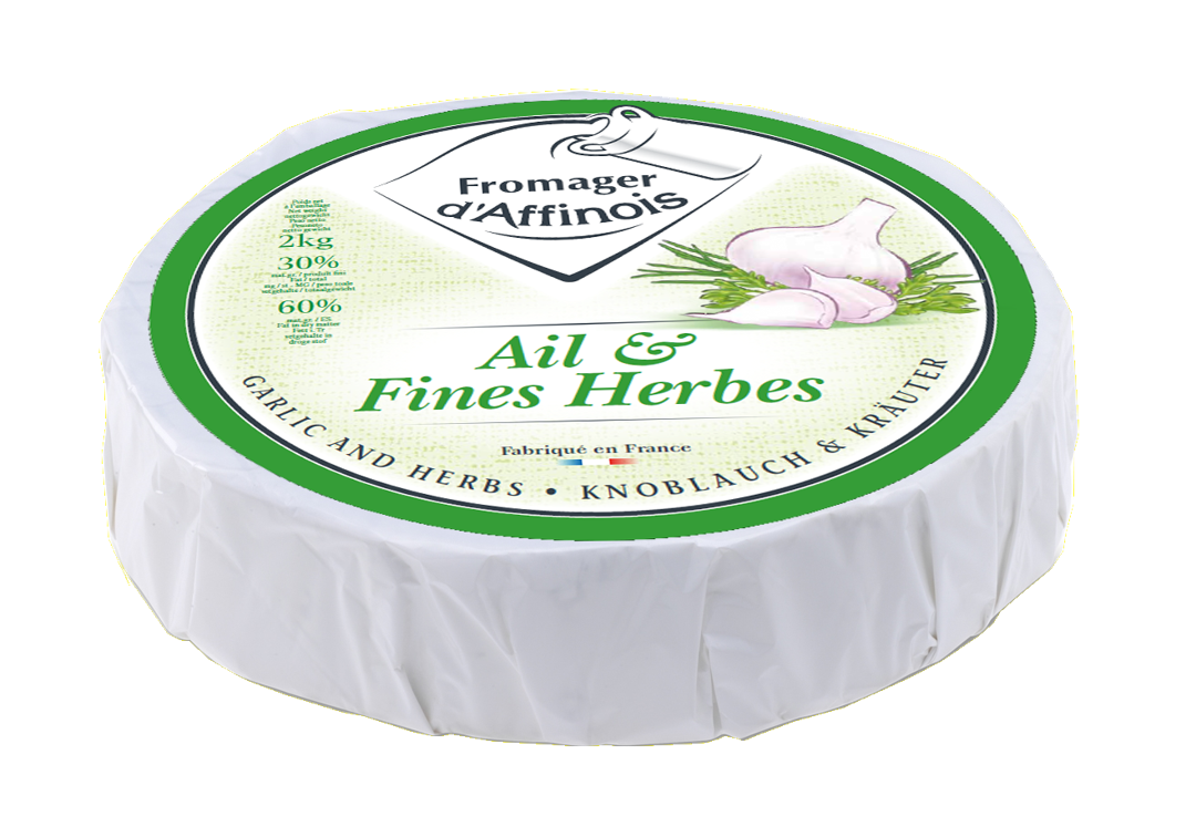 Wholesale Fromager Affinois Us Gar/Herb 60%- Bulk
