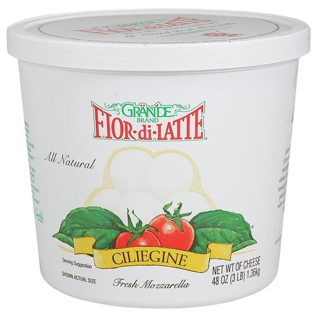 Wholesale Grande Each Ciliegine Mozzarella Cheese 1/3- Bulk