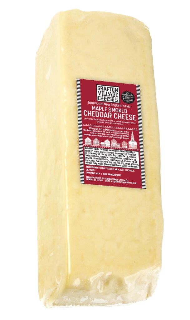 Wholesale Grafton Maple Smoked Cheddar- Bulk