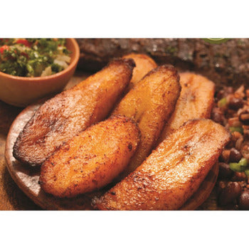 Wholesale Big Banana Sliced Sweet Plantains, Iqf 6lb- Bulk