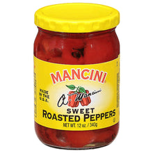 Wholesale Mancini Roasted Sweet Red Peppers In Glass | 12 oz- Bulk