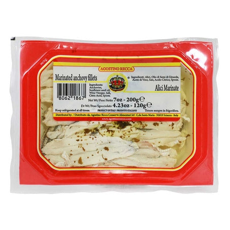 Wholesale Recca Case Anchovies Marinated White- Bulk