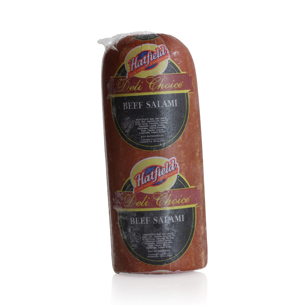Wholesale Hatfield Case Whole Beef Salame- Bulk