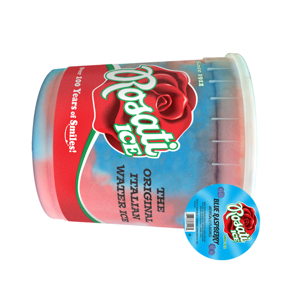 Wholesale Rosati Blue Raspberry Italian Ice | 2.5 gal- Bulk
