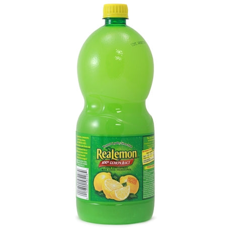 Wholesale Real Lemon Case * Reconstituted Lemon Juice 48Oz- Bulk