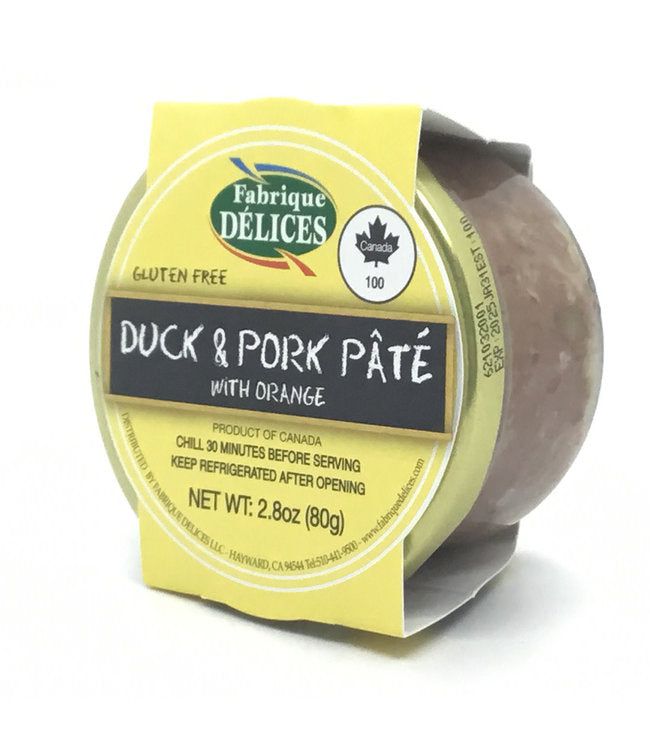 Wholesale Fd Duck & Pork Pate W/ Orange Jar(P- Bulk