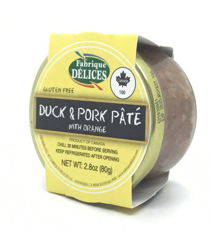 Wholesale Fd Duck & Pork Pate W/ Orange Jar(P- Bulk
