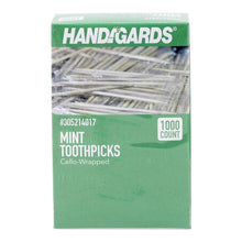 Wholesale Handgards Each Wrapped Mint Toothpicks- Bulk