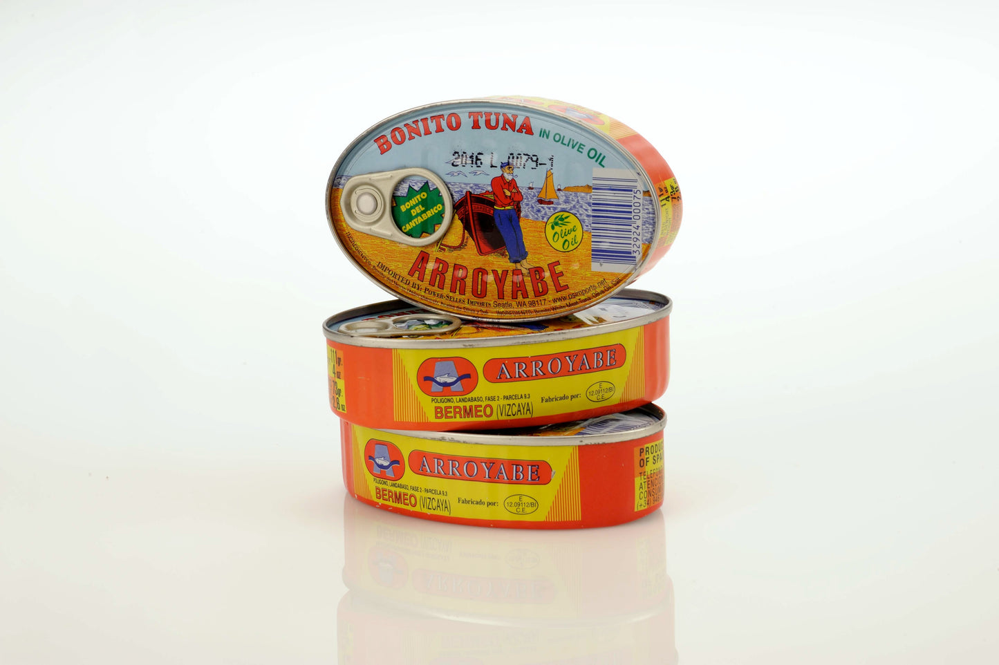 Wholesale Arroyabe Bonito Oval Tins 4Oz- Bulk