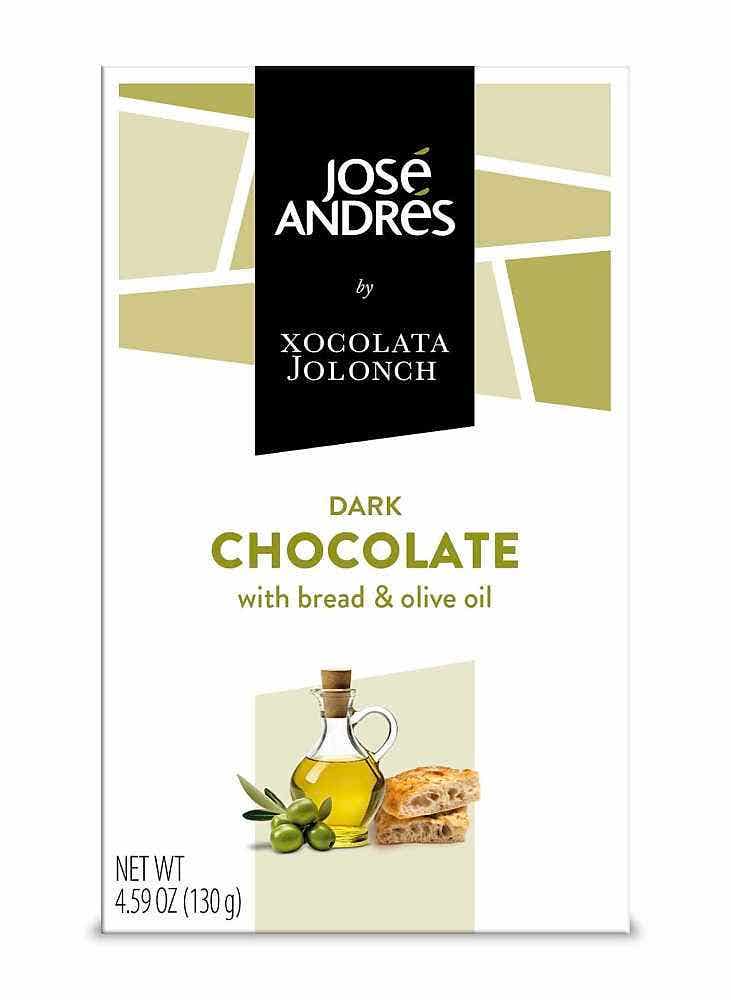 Wholesale José Andrés Dark Chocolate With Bread And Olive Oil 4.59 Oz- Bulk