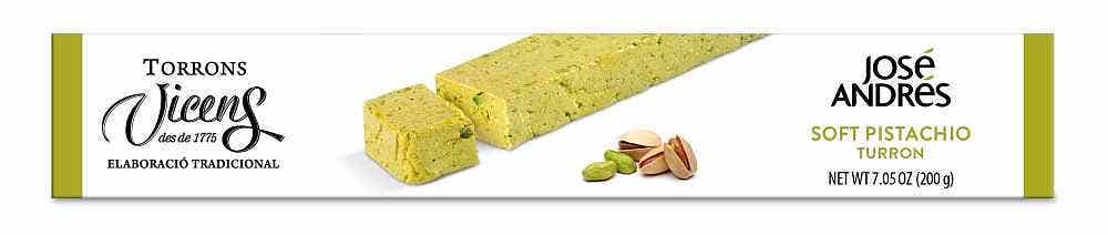 Wholesale José Andrés Soft Pistachio Torron 7.05 Oz- Bulk