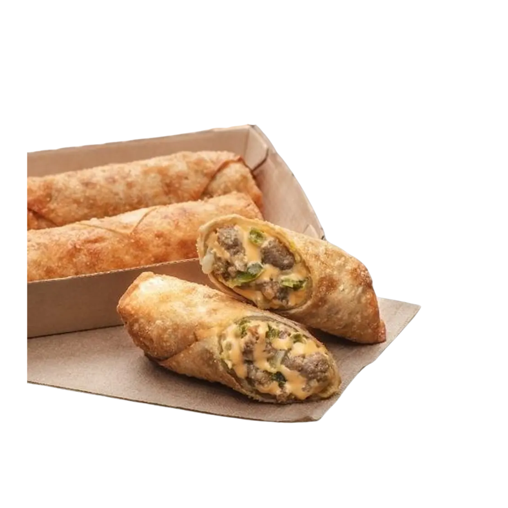 Wholesale Minh Case Philly Cheesesteak Egg Roll- Bulk