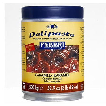 Wholesale Fabbri Paste Caramel Fabbri (Tins) 1.5kg- Bulk