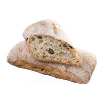 Wholesale Tribeca Oven Rustic Olive Bread, Par Baked- Bulk