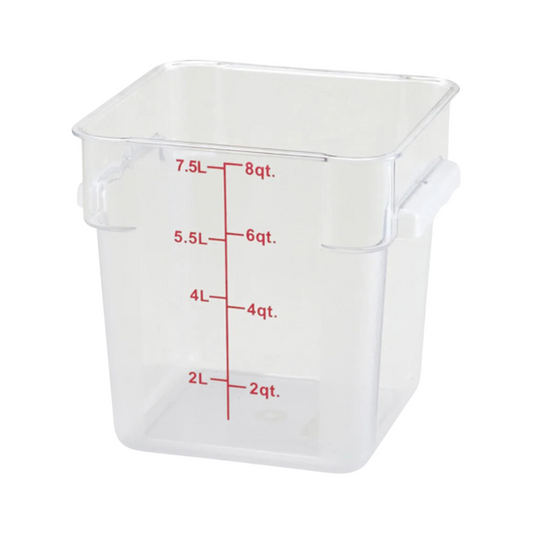 Wholesale Winco Case 8 Quart Food Storage Container- Bulk