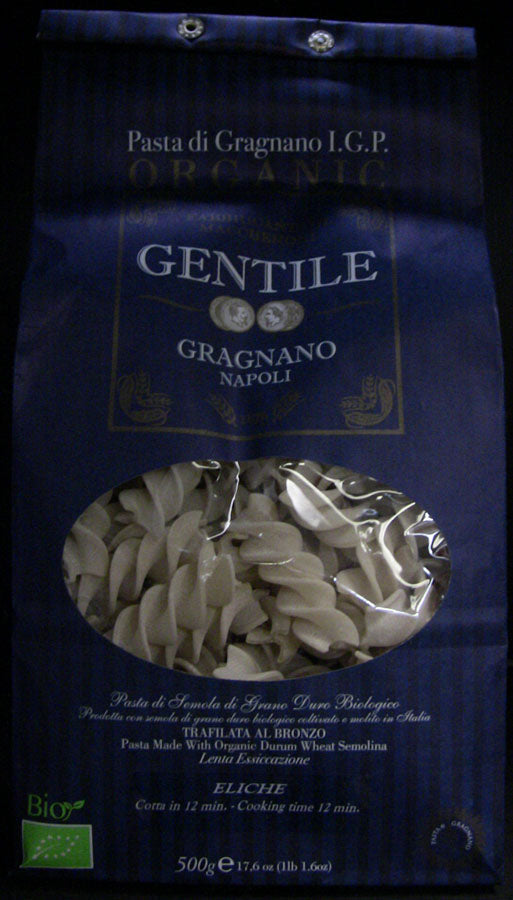 Wholesale Gentile Organic Eliche Pasta- Bulk