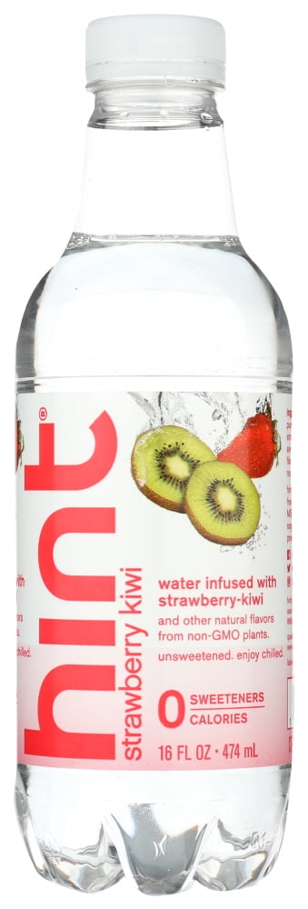 Wholesale Hint Strawberry Kiwi Flavored Water 16 Fl Oz Bottle- Bulk