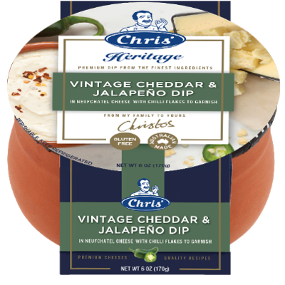 Wholesale Heritage Vintage Cheddar Jalapeno- Bulk