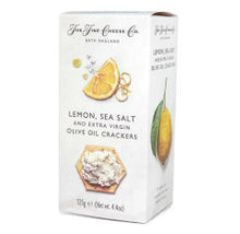 Wholesale Fine Cheese Co Lemon, Sea Salt & Extra Virgin Olive Oil Crackers Vegan 4.4 Oz- Bulk