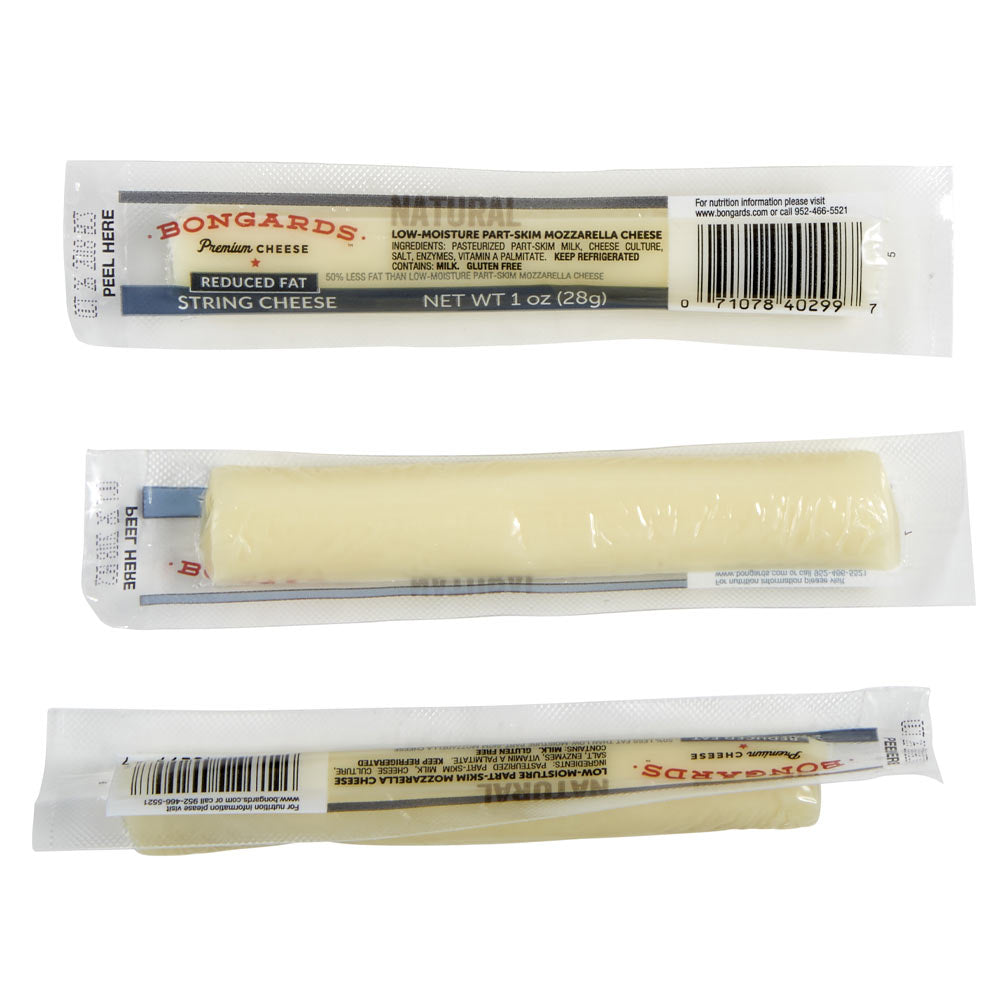 Wholesale Bongards Mozzarella String Cheese Stick | 1 oz- Bulk