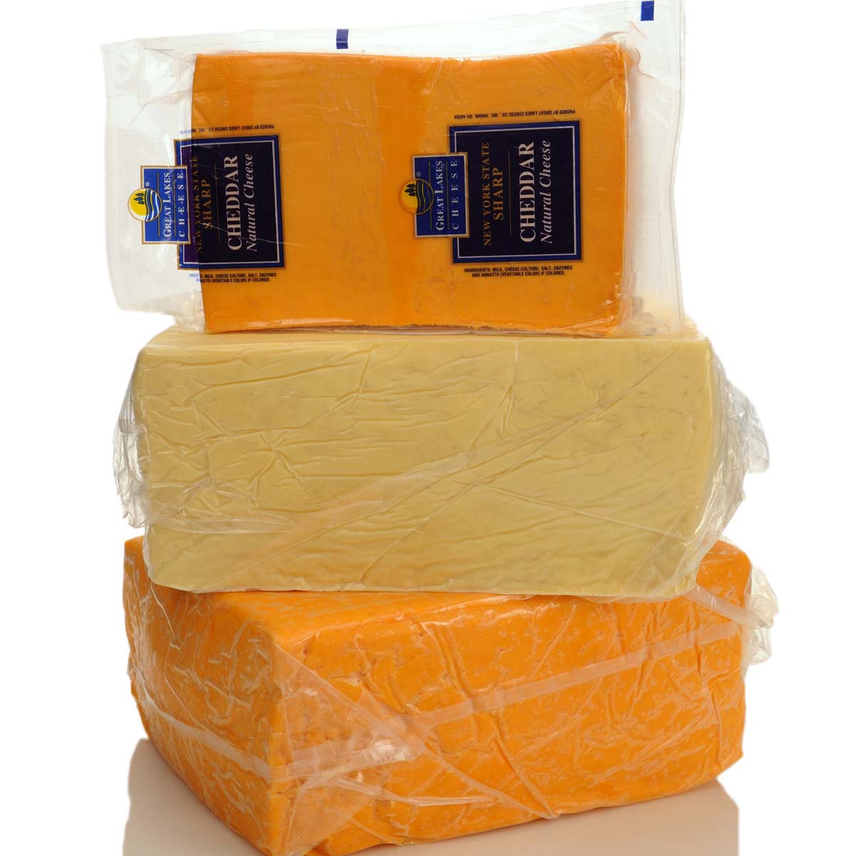 Wholesale Ny Cheddar Block Colored- Bulk