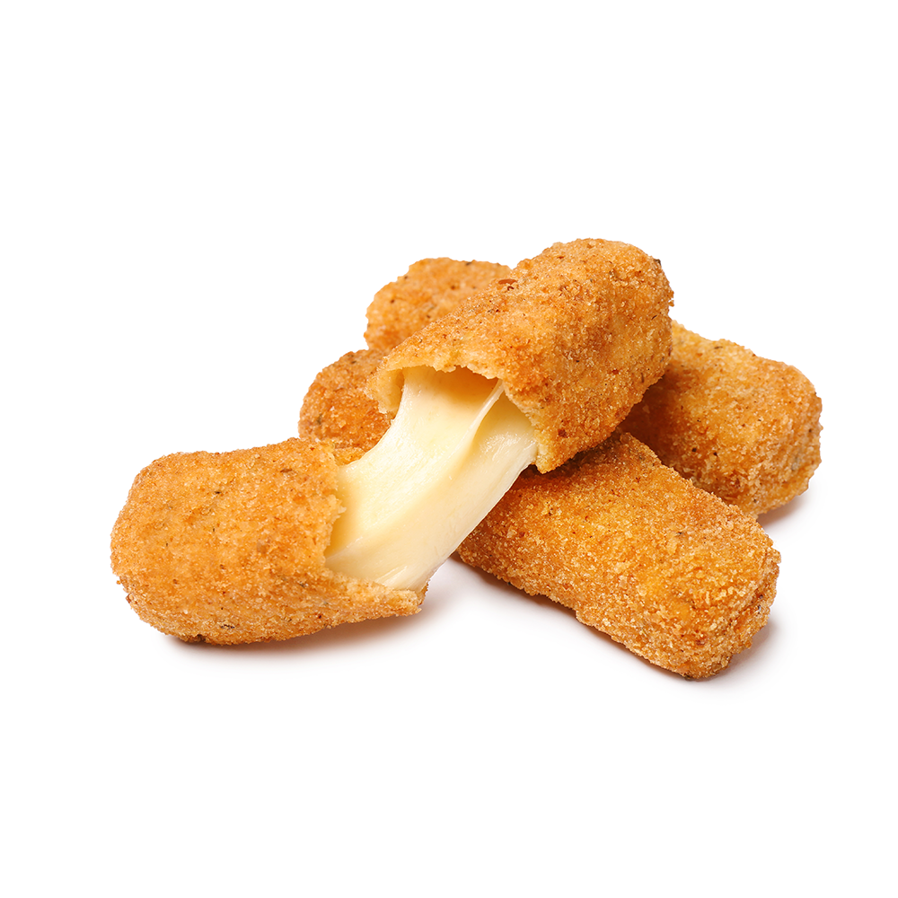Wholesale Ae Appetizers 3 Inch Battered Mozzarella Sticks | 3 lb- Bulk