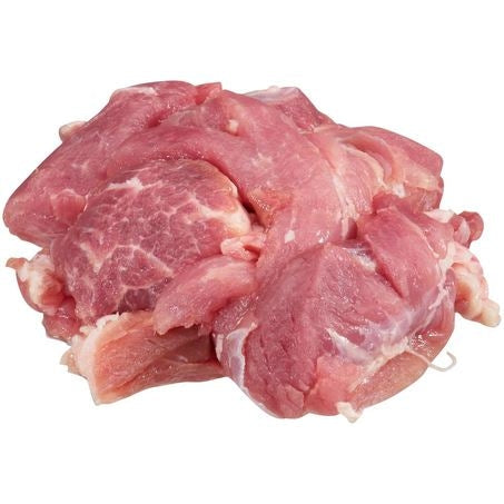 Wholesale BoxNCase Case Frozen Stew Diced Pork- Bulk