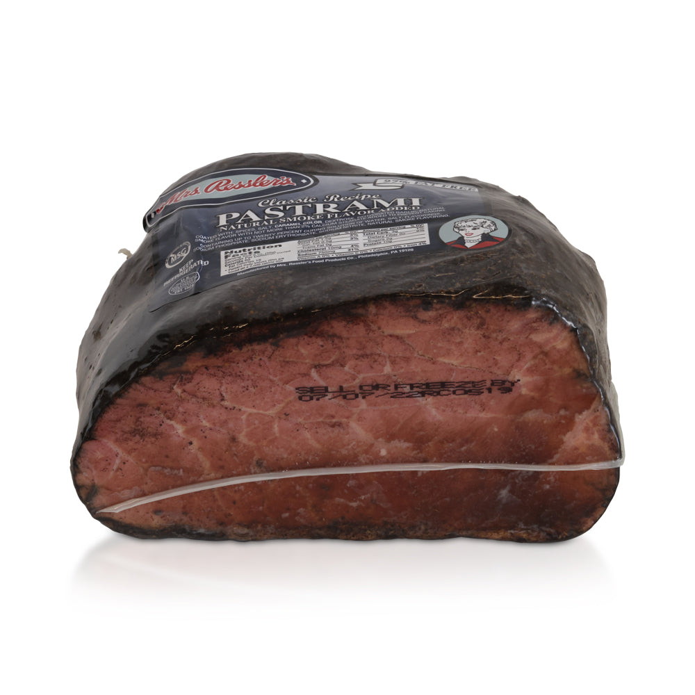 Wholesale Mrs. Ressler'S Case Cooked Beef Pastrami- Bulk
