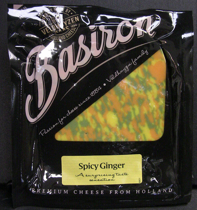 Wholesale Basiron Spicy Ginger Gouda 200G- Bulk