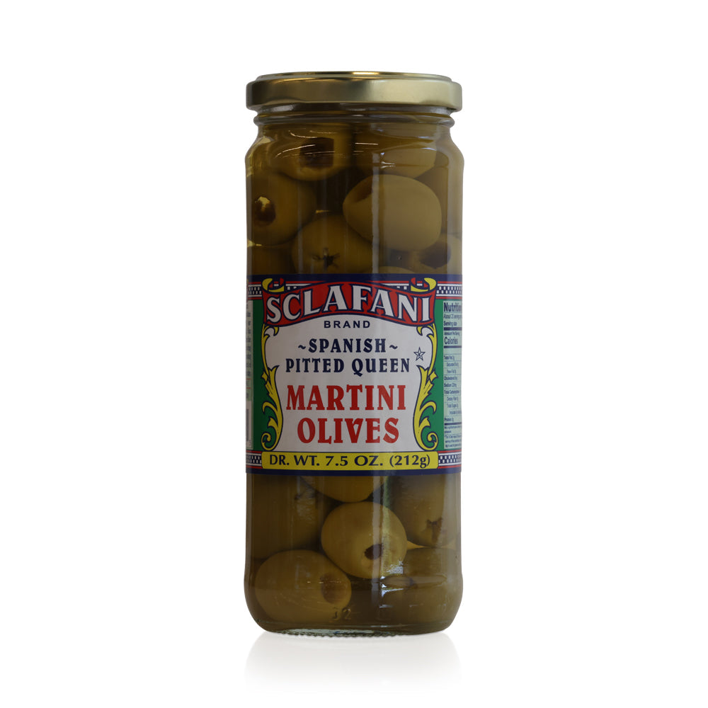Wholesale Sclafani Case Martini Olives- Bulk