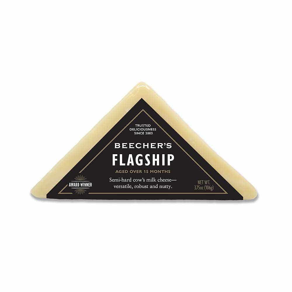 Wholesale Beecher's Flagship Cheese Triangles 3.75 Oz- Bulk