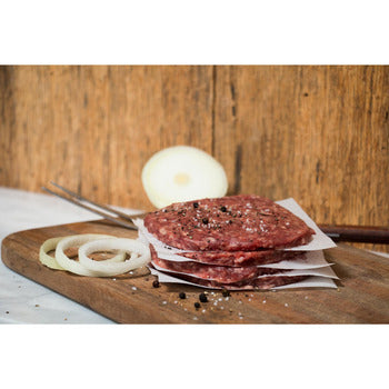 Wholesale Fells Point Meats Thin 80-20 Burger 4oz- Bulk