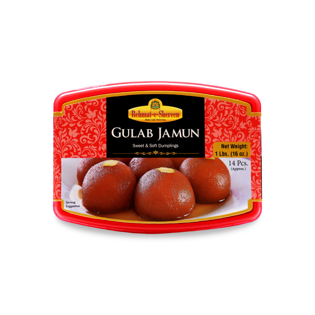 Wholesale Rehmat E Shereen Gulab Jamum 1lb- Bulk