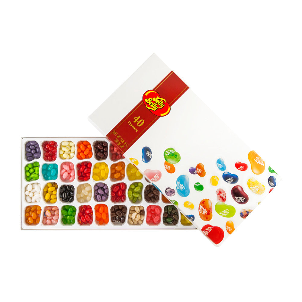 Wholesale Jelly Belly 40 Flavors 17 Oz Gift Box- Bulk