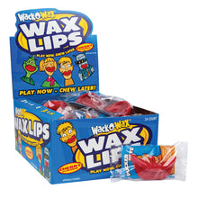 Wholesale Wack-O-Wax Wax Lips Cherry Flavored 0.5 Oz- Bulk