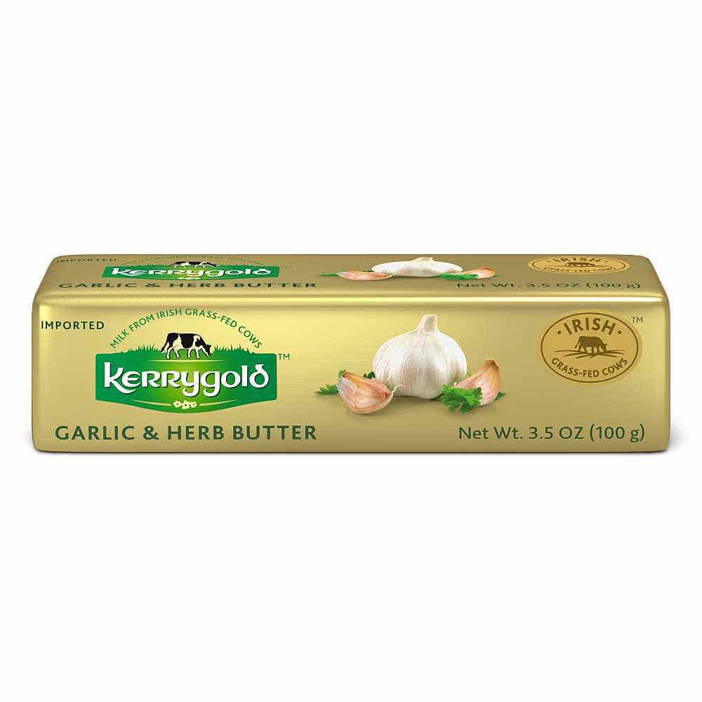Wholesale Kerrygold Garlic & Herb Butter 3.5 Oz- Bulk