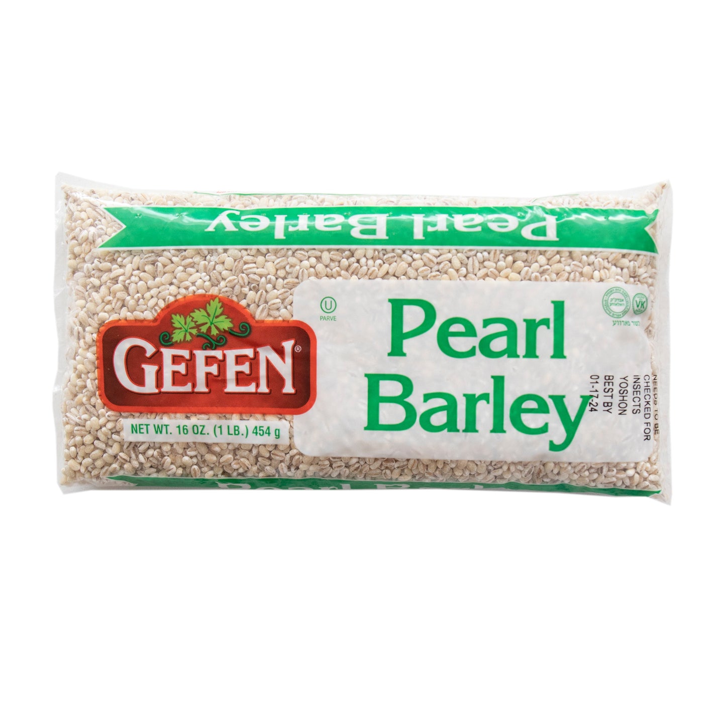 Wholesale Gefen Barley 1lb- Bulk