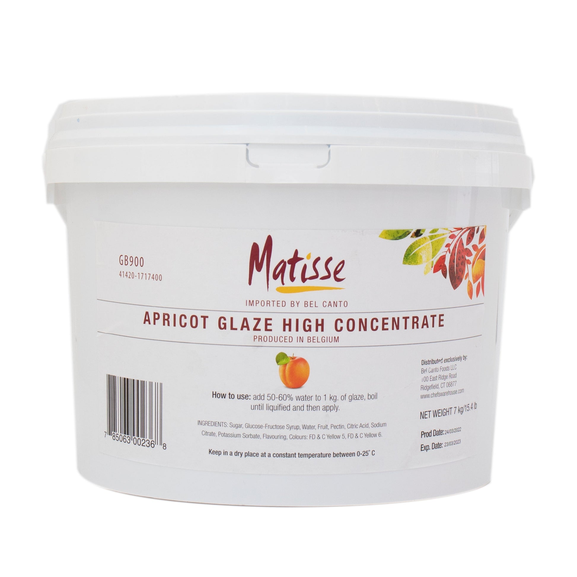 Wholesale Muttenberg 60% Apricot Glaze 7kg- Bulk