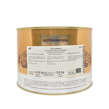 Wholesale Agrimontana Amarena Cherries in Syrup 3.80kg- Bulk