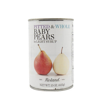 Wholesale Roland Mini Pears W/syrup Roland***** 15oz- Bulk