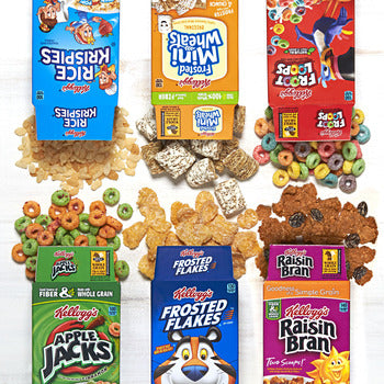 Wholesale Kellogg's Assorted Breakfast Cereals 1oz- Bulk