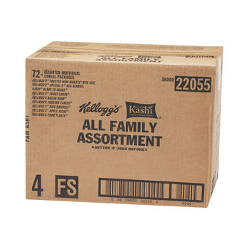 Wholesale Kellogg's Assorted Breakfast Cereals 1oz- Bulk
