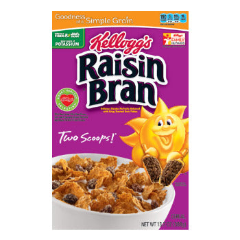 Wholesale Raisin Bran Cereal 1.52oz- Bulk