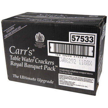 Wholesale Carr's Banquet Size Water Biscuits- Bulk
