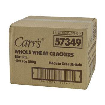 Wholesale Carr's Whole Wheat Crackers 7oz- Bulk