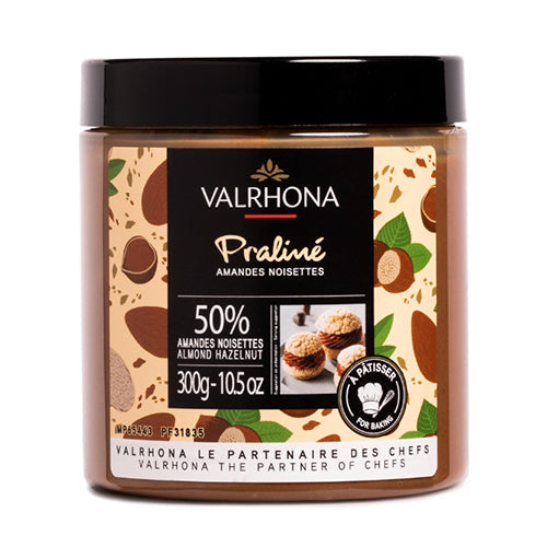 Wholesale Valrhona 50% Almond & Hazelnut Praline Paste 5kg- Bulk
