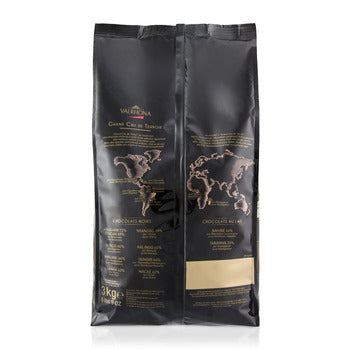 Wholesale Valrhona 64% Tainori Dark Chocolate- Single Origin Dominical Republic 3kg- Bulk