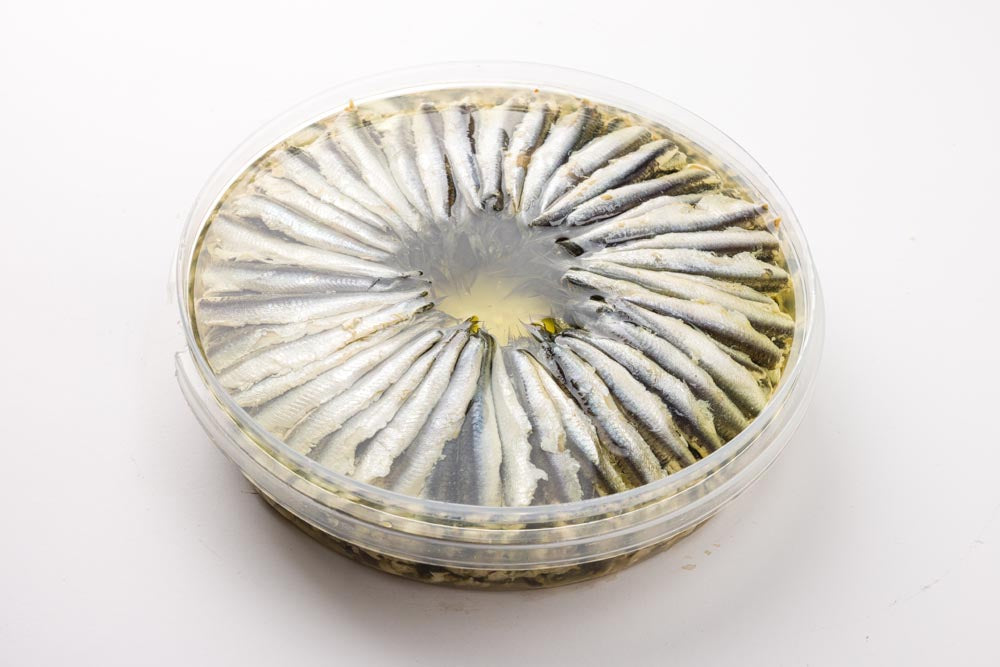 Wholesale BelAria Marinated White Anchovies Boquerones 2.2lb- Bulk