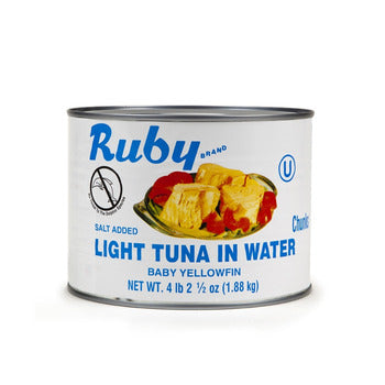 Wholesale Ruby Yellowfin Light Tuna 66.5oz- Bulk